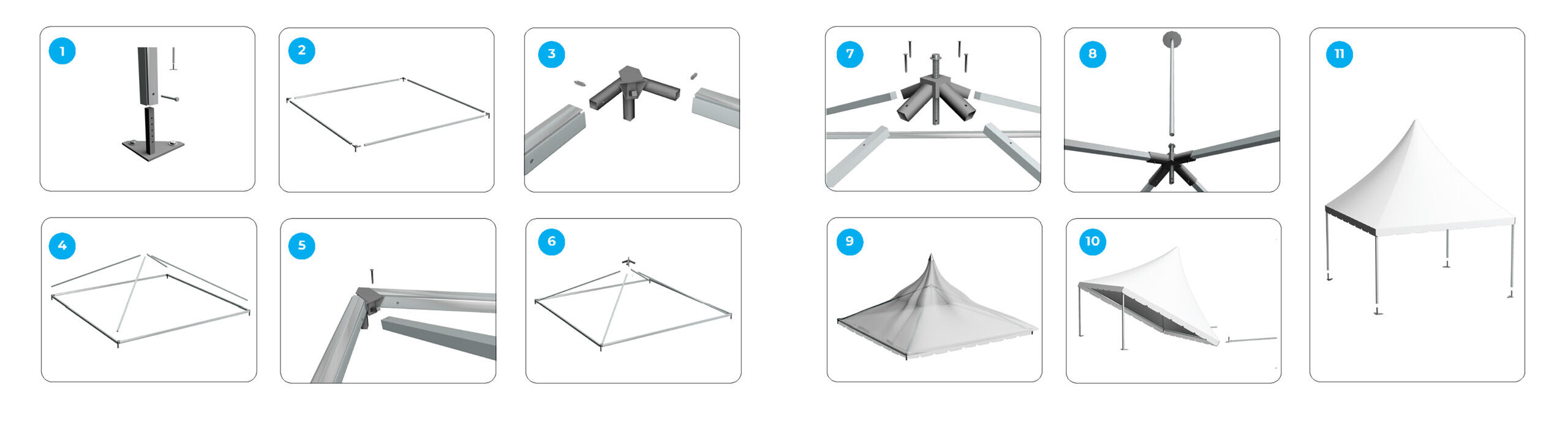 Albaddad Tent - easy installation 