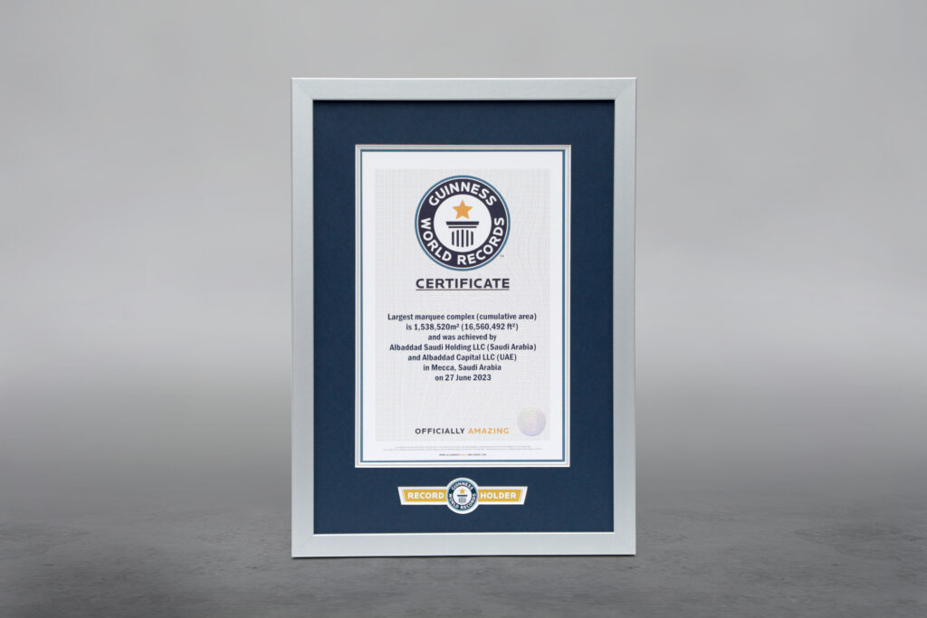 ALBADDAD Guiness Record