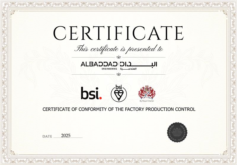 Albaddad Engineering Achieves BSI Certification